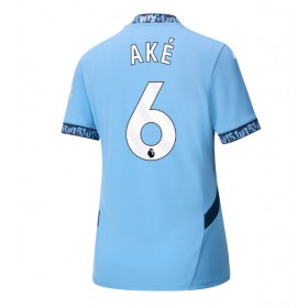 Manchester City Nathan Ake #6 Hemmakläder Dam 2024-25 Kortärmad